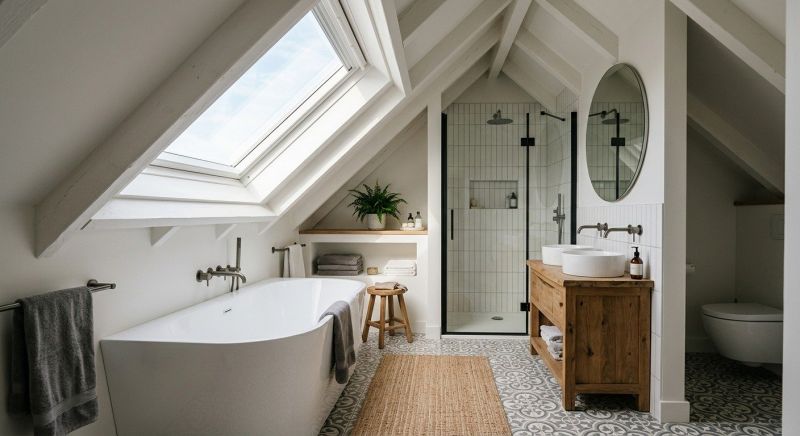 Attic Bathroom Remodeling in Meriwether County, GA